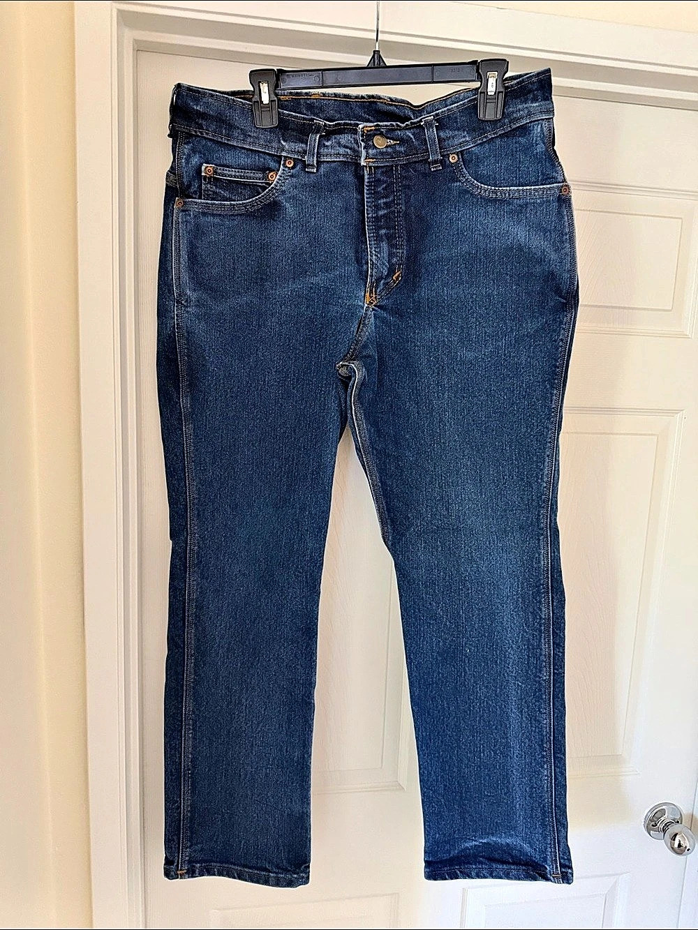 Origin Straight Leg Jeans in Blue | Waist 36